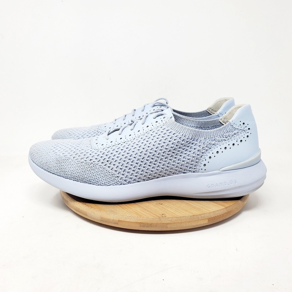 Cole Haan Shoes Womens 11‎ Ella Light Blue Knit Stitchlite Oxford Grand OS
